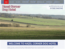 Tablet Screenshot of hazelcorner.co.uk